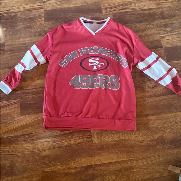 San Francisco 49ers Red Sweatshirt - Picture 1 of 3